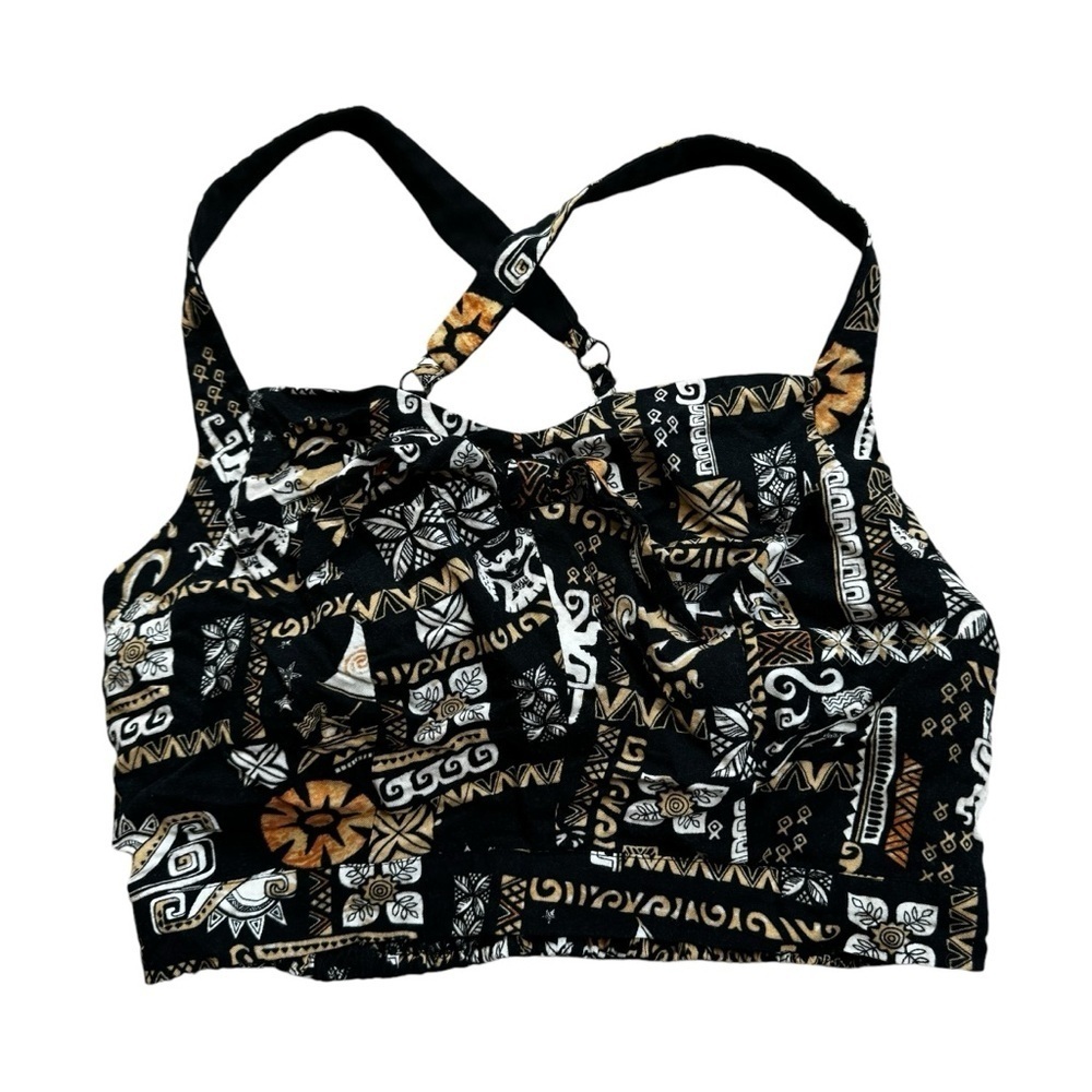 Disney Moana Retro Crop Top Womens Sz Small Hot Topic Exclusive Her Universe